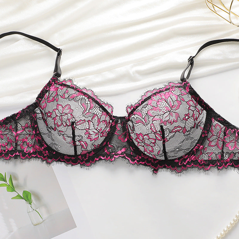 Satin-Nachthemd- und Morgenmantel-Set mit Spitzendetails und schmalen Trägern