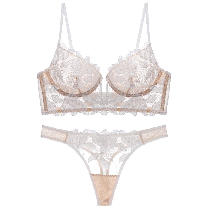 Satin-Nachthemd- und Morgenmantel-Set mit Spitzendetails und schmalen Trägern