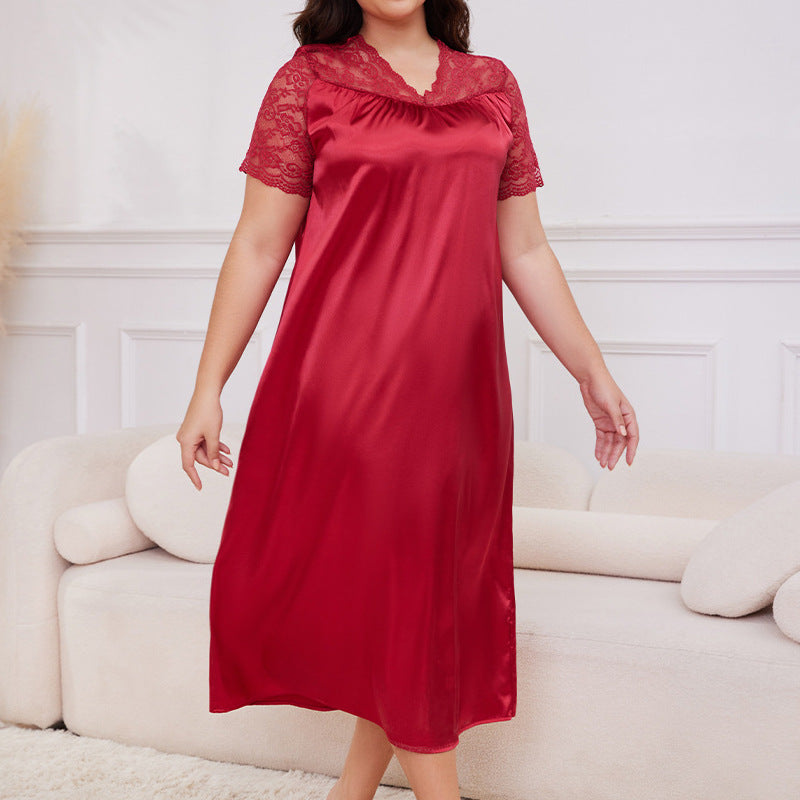 Blumenmuster-Satin-Pyjama-Set mit dünnen Trägern