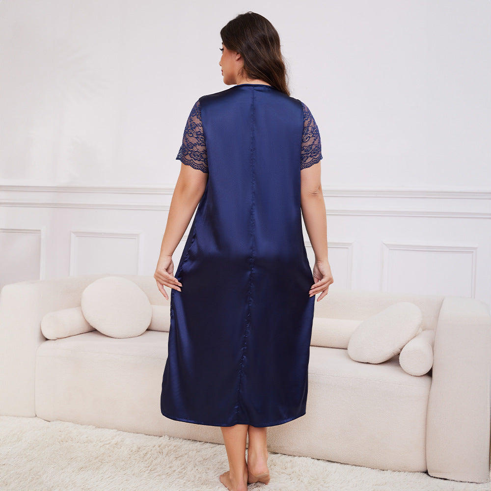 Blumenmuster-Satin-Pyjama-Set mit dünnen Trägern