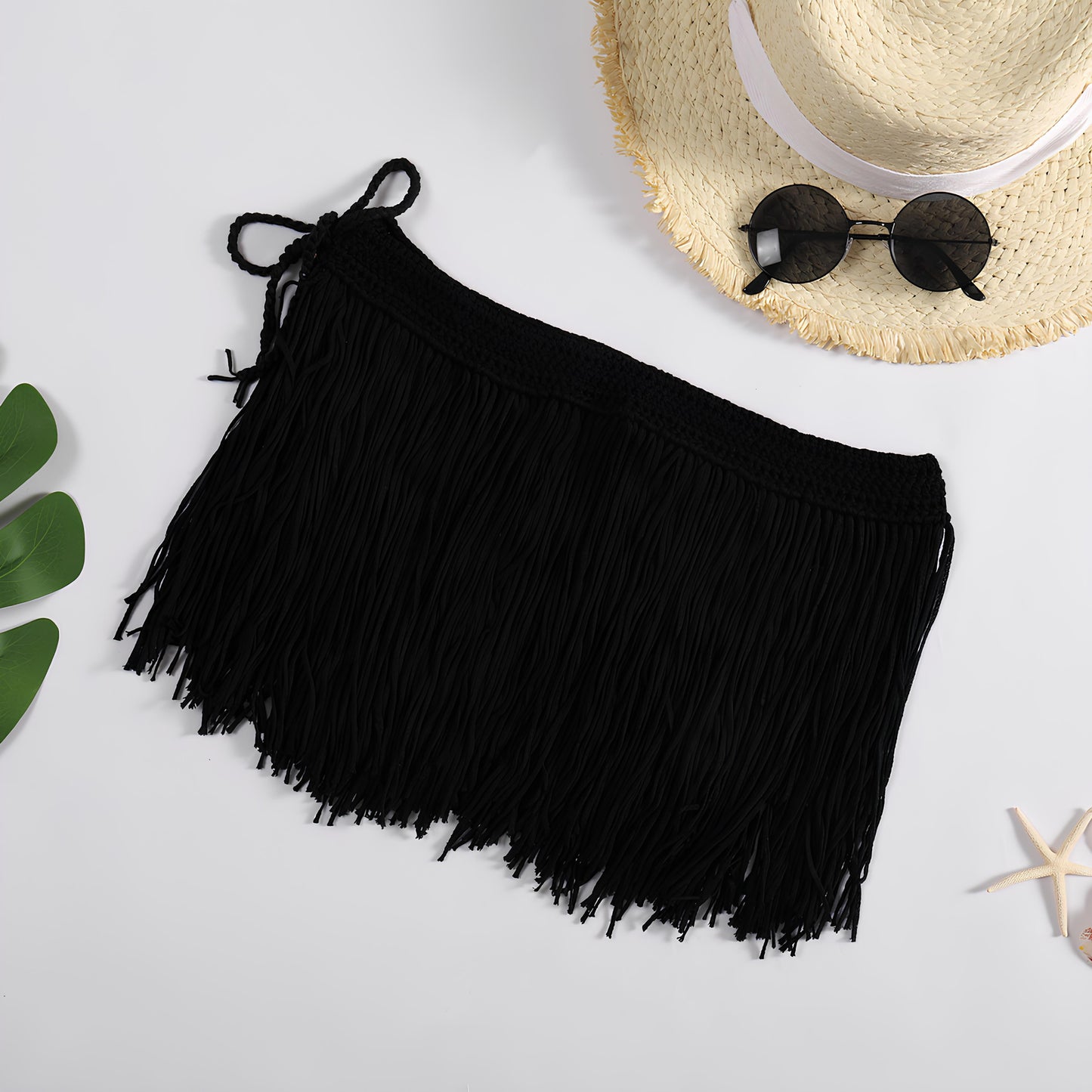Negligé- und Morgenmantel-Set aus Satin mit Spitzen-Details, tiefem Dekolleté vorne und hinten sowie Spaghettiträgern