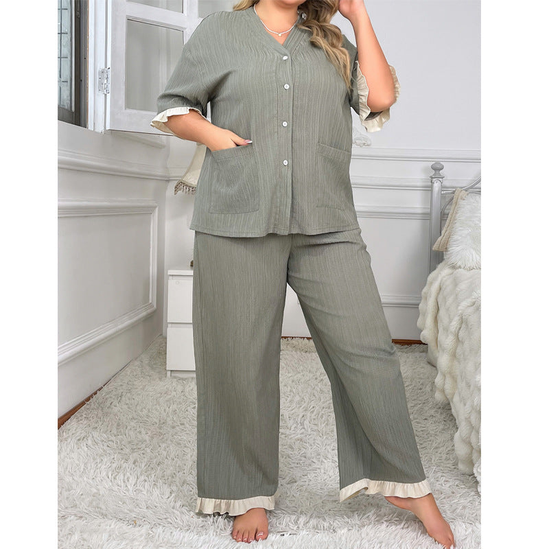 Blumenmuster-Satin-Pyjama-Set mit dünnen Trägern