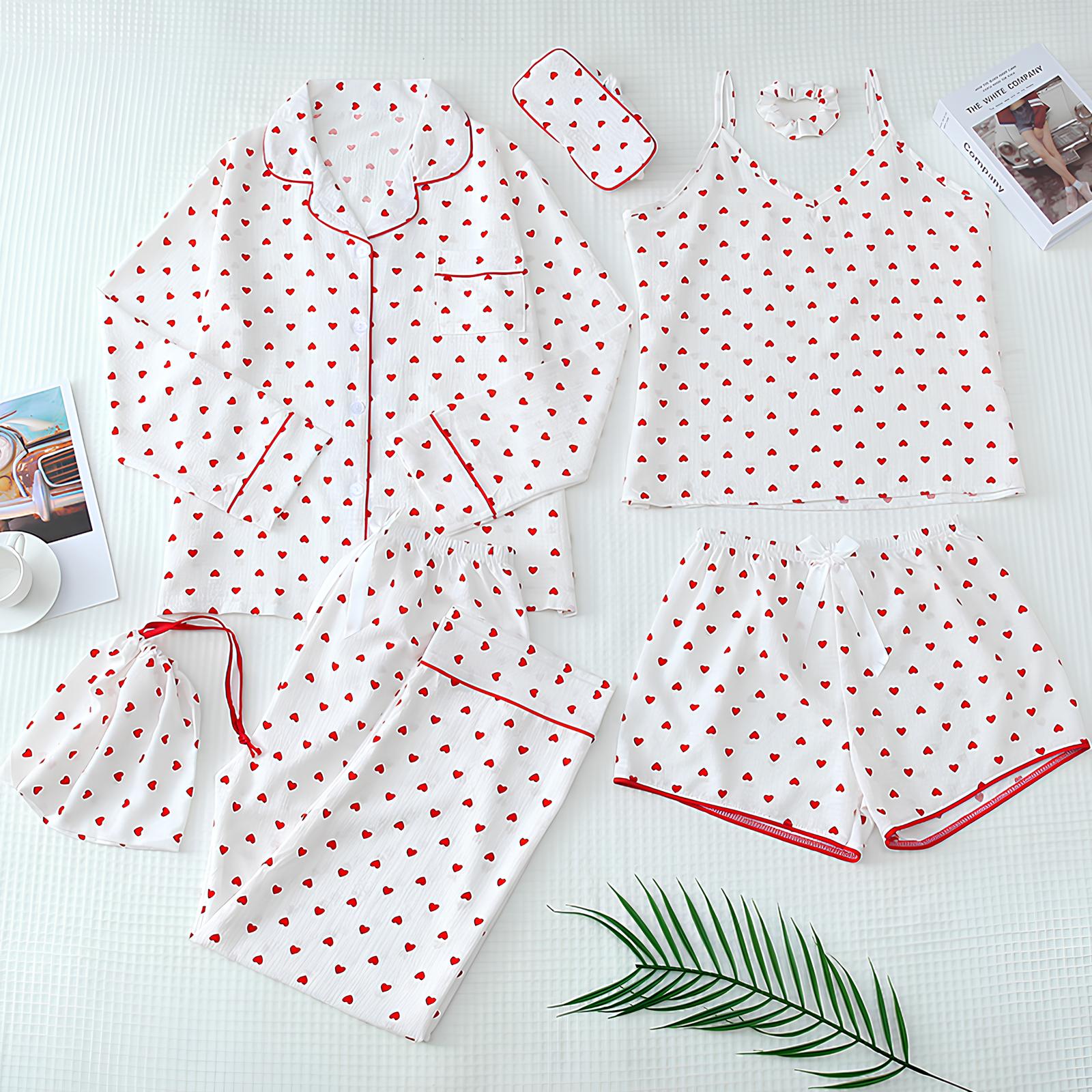 Negligé- und Morgenmantel-Set aus Satin mit Spitzen-Details, tiefem Dekolleté vorne und hinten sowie Spaghettiträgern