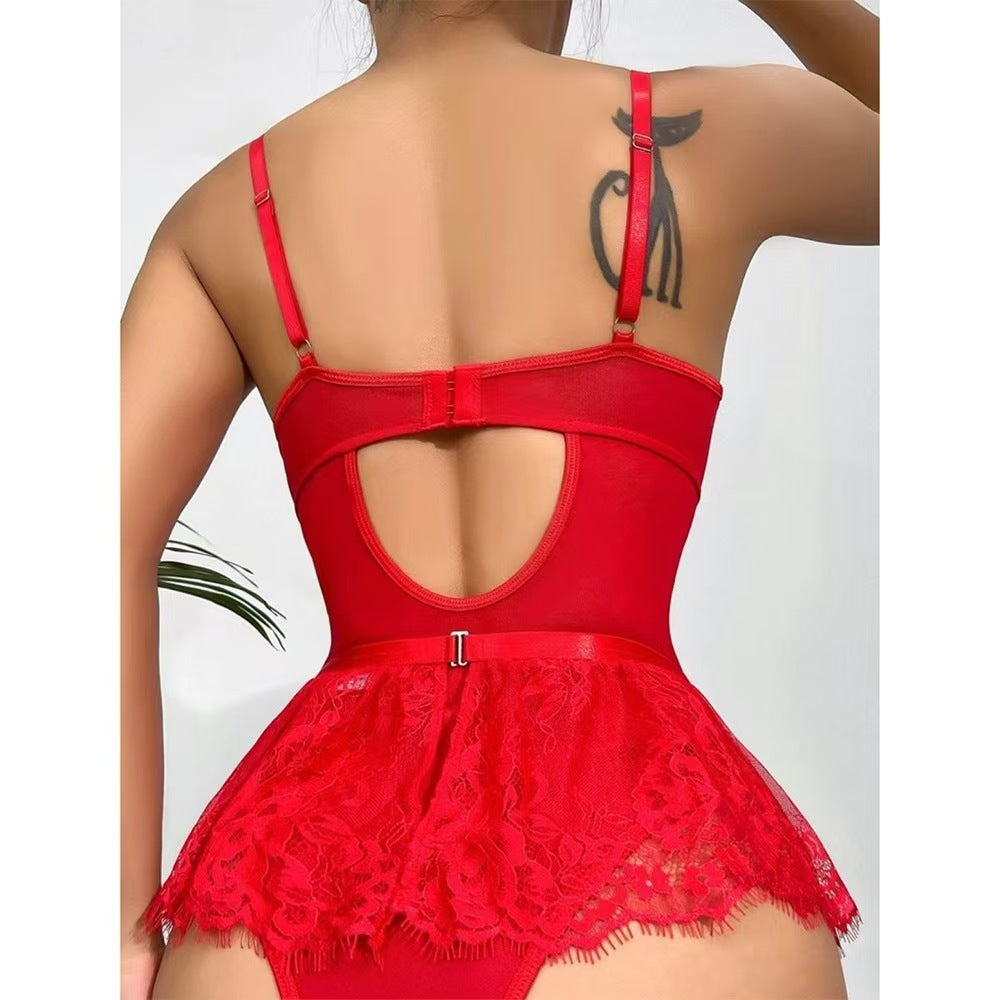 Scarlet Seduction Jartiyer Fantezi Takım